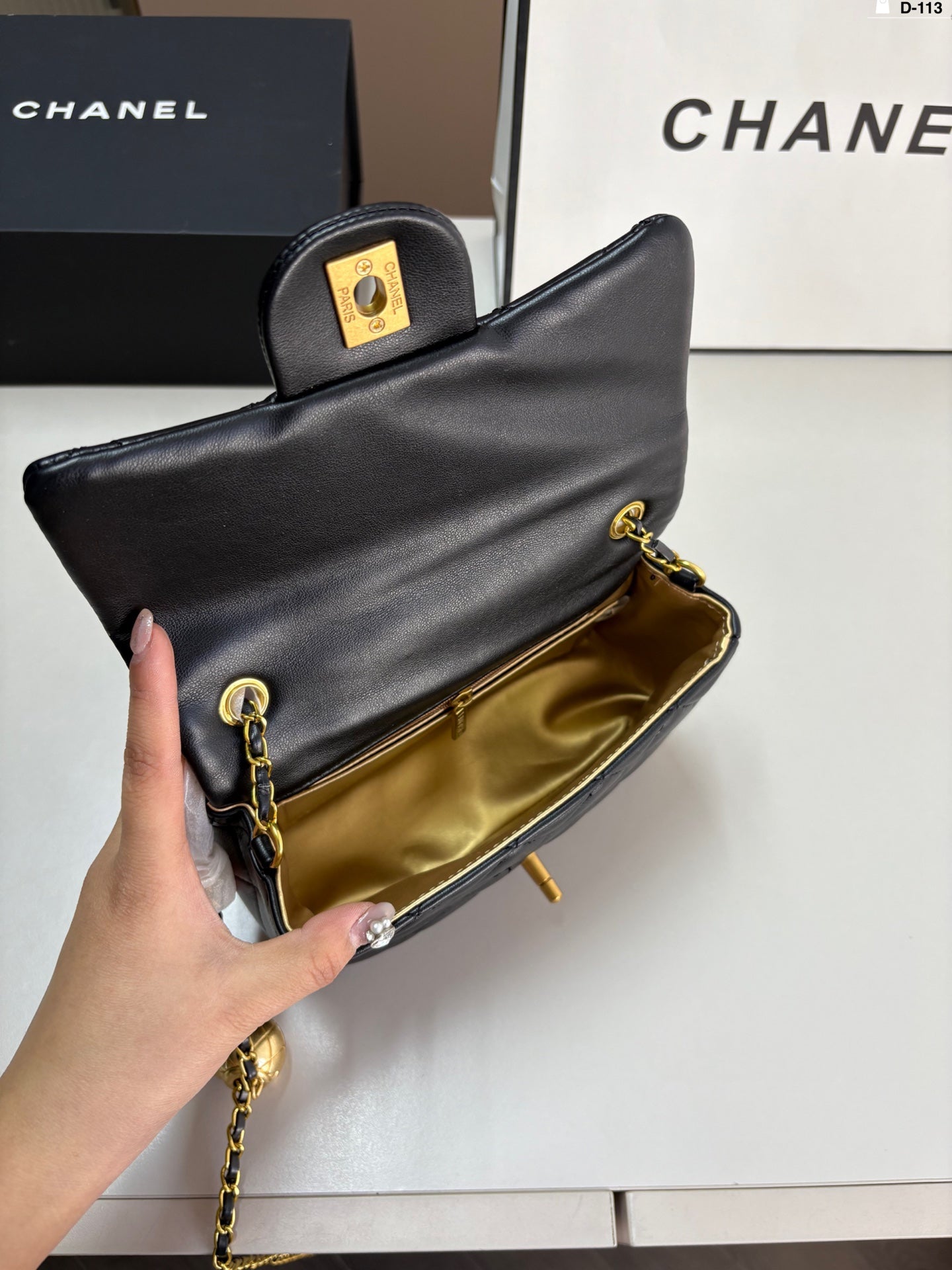 CHANEL Square Handle Bag