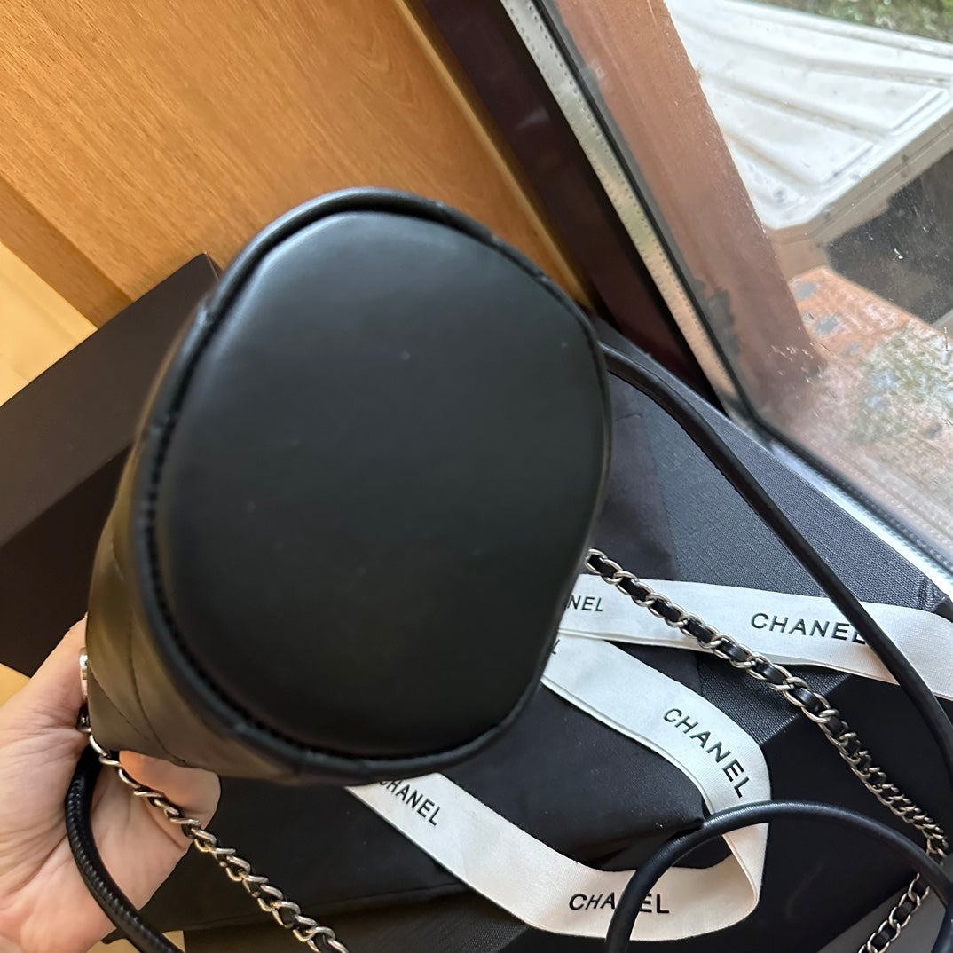 Chanel New Arrival Gold Coin Mini Bucket Bag