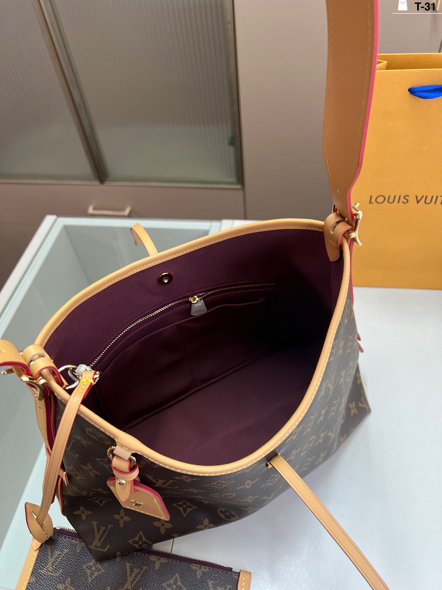 Louis Vuitton Carryall Shopping Bag