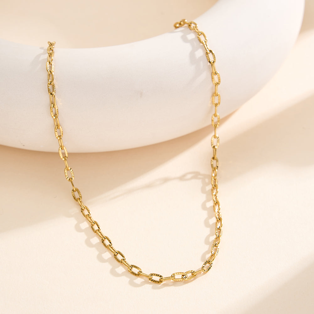 Metropolitan Oracle // Sculptural Chunky Cable Chain Necklace