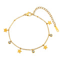 Aura Celestial // Star & CZ Crystal Shimmer Charm Bracelet