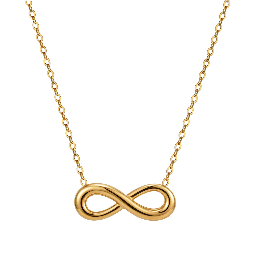 Velvet Meridian // Sculptural Infinity Pendant Necklace