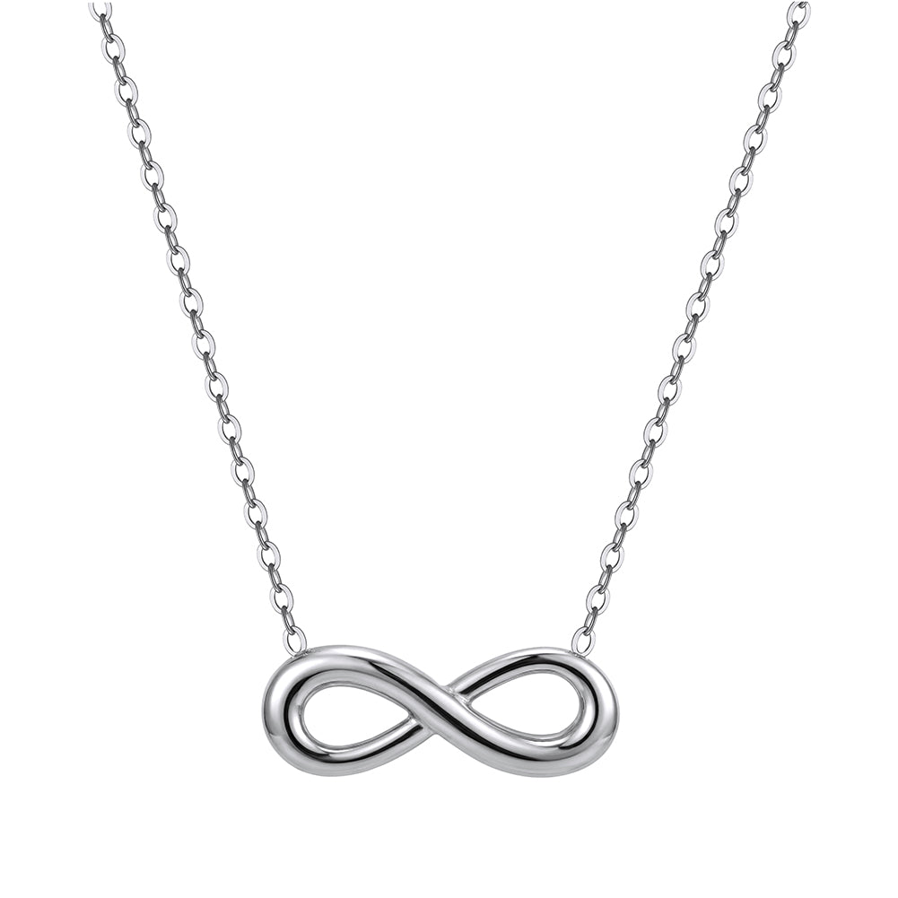 Velvet Meridian // Sculptural Infinity Pendant Necklace