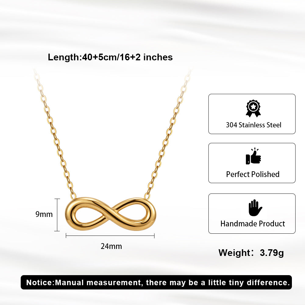 Velvet Meridian // Sculptural Infinity Pendant Necklace