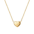 Aura Amour // Sculptural Puffy Heart Pendant Necklace