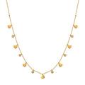 Aura Amour // Dainty Heart & CZ Crystal Shimmer Necklace